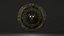 Fantasy Round Shield Regalia - 4 Skins PBR Game Ready