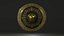 Fantasy Round Shield Regalia - 4 Skins PBR Game Ready