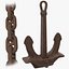 Anchor and Chain Collection V2 3D model