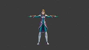 3D model Female RPG Ragnarok