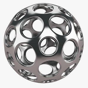 3D object silver