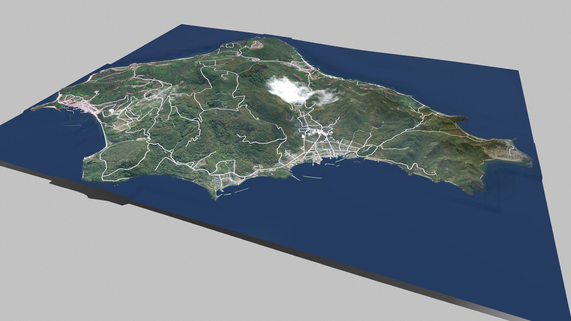 3D Model Teshima Island Japan - TurboSquid 2142876