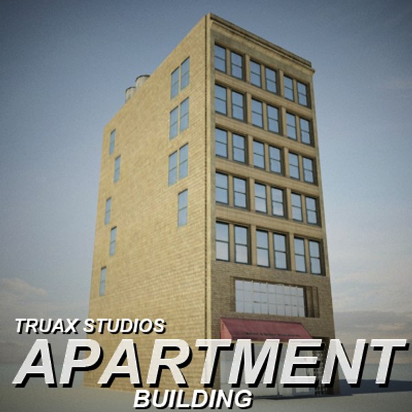 3ds max truax apartment building 02