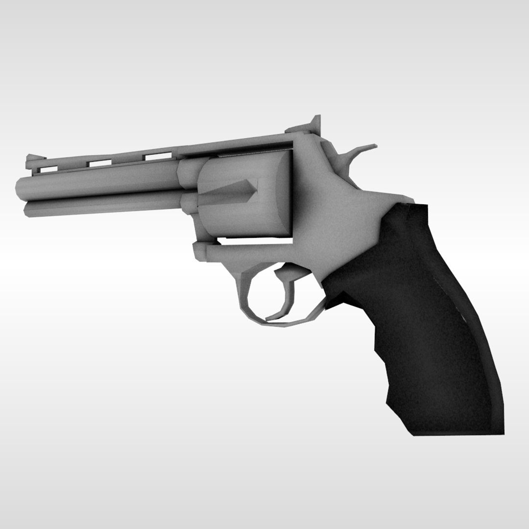 3ds Revolver Pistol