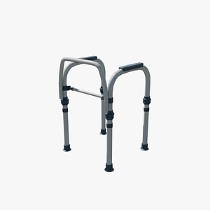 Folding walker 3D model