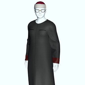 3D Jubah