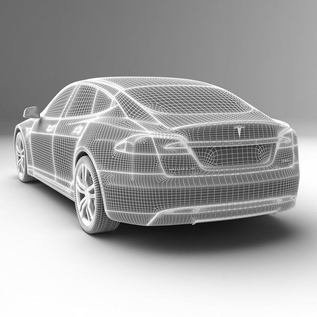 tesla s exotic 3d model