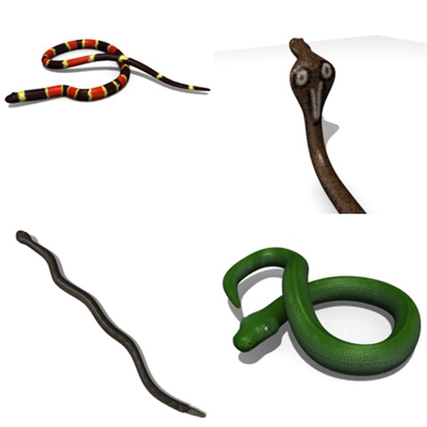 3dsmax snake