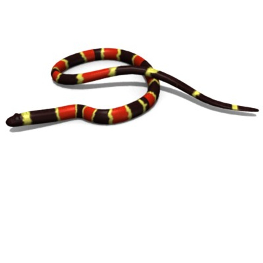 3d Model Snakes Cobra Python Rattlesnake