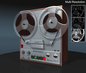 Reel tape recorder