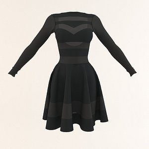 3D bad girl model