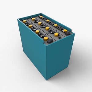 3D forklift battery model