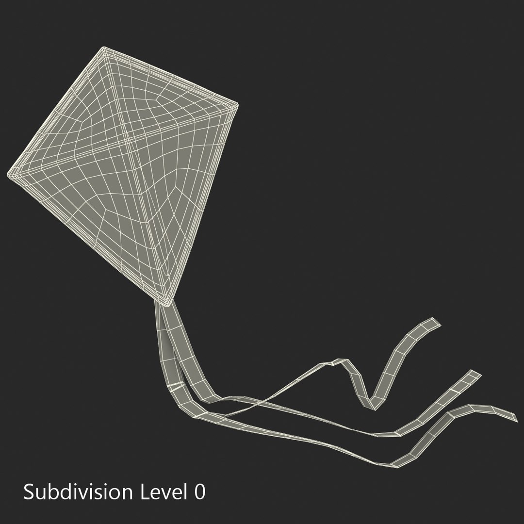 3d Model Kite 3