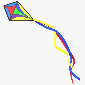 3d model kite 3