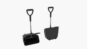 dustpan big wheeler 3D model