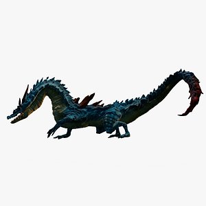 3D Lagiacrus 3D Model model