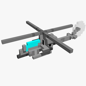 Game Ready AH1Z Viper - pixelated