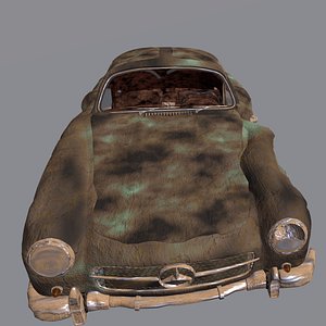 wreck car 4t 3D model