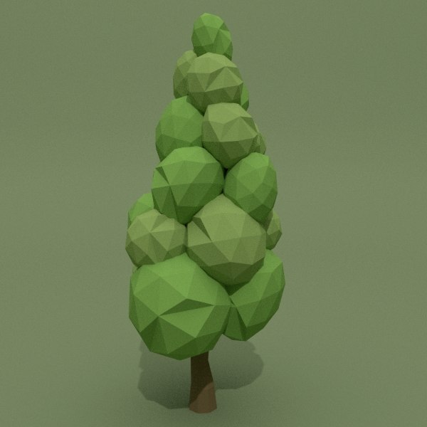 Free blender carrot crystal oak tree 3D model - TurboSquid 1189852