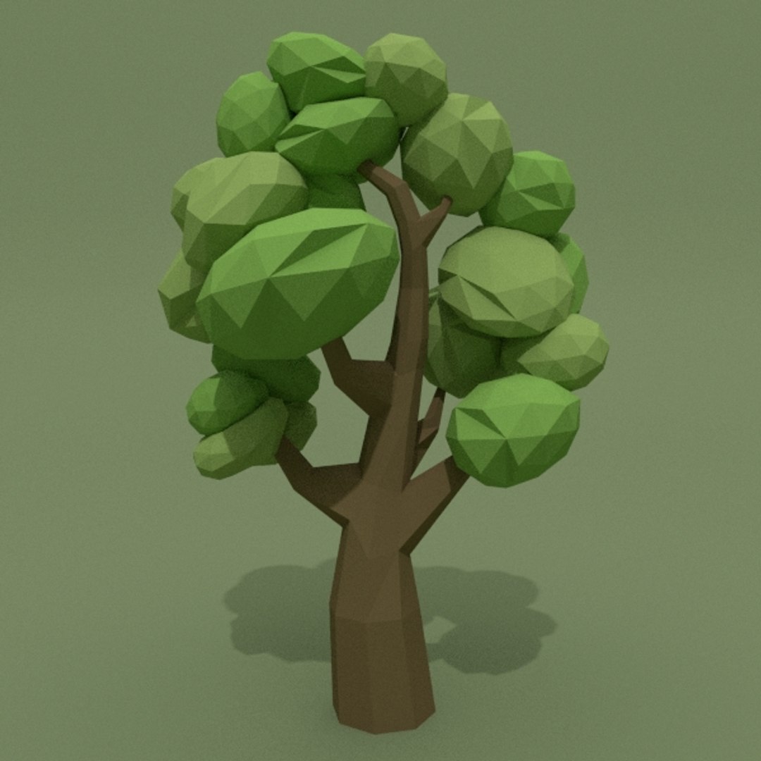 Free Blender Carrot Crystal Oak Tree 3D Model - TurboSquid 1189852