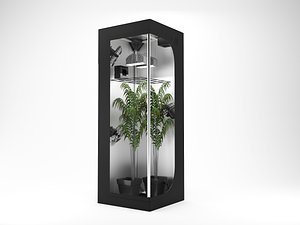 3D Grow Box Tent- Renders