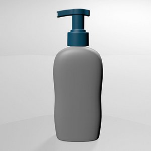 Baby Wash and Shampoo Bottle 01 model