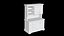 Hutch Cabinet 3D Printable 3D print model