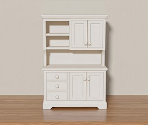 Hutch Cabinet 3D Printable 3D print model