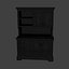 Hutch Cabinet 3D Printable 3D print model