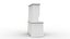 Hutch Cabinet 3D Printable 3D print model