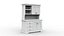 Hutch Cabinet 3D Printable 3D print model
