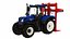 Tractor With Silage Cutter model