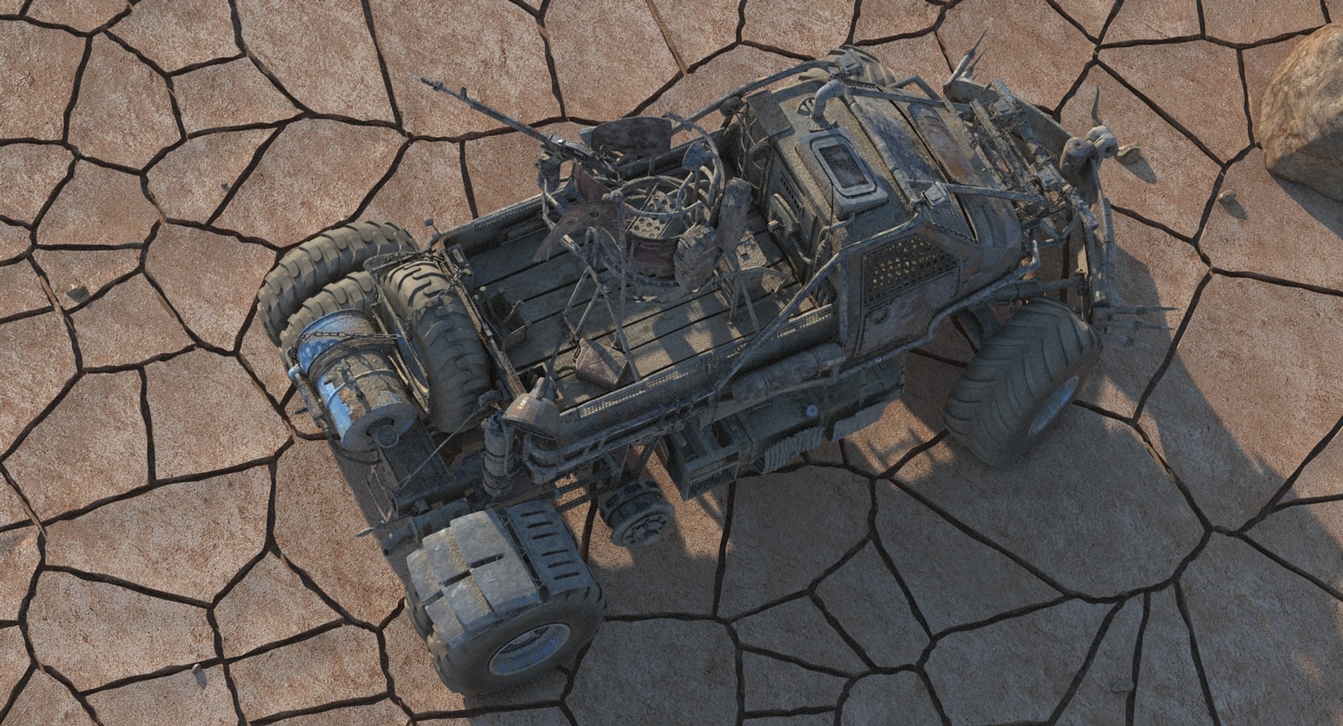 3d apocalyptic truck https://p.turbosquid.com/ts-thumb/rG/P19vIg/YYPIo1pH/deserttruck_010/jpg/1463318664/1920x1080/fit_q87/f77d201da63e8fced960cf2d5586de961f486e07/deserttruck_010.jpg