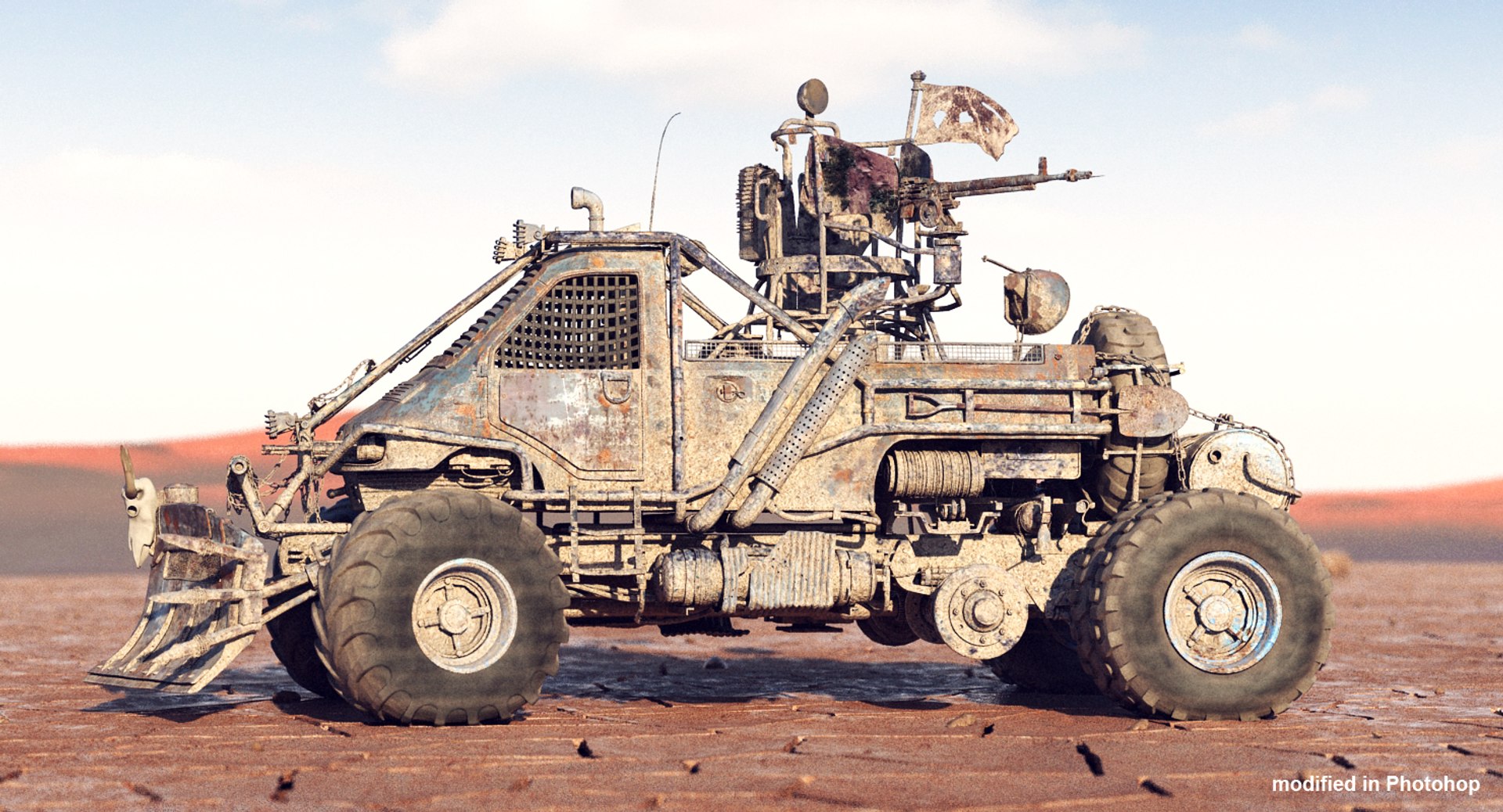 3d apocalyptic truck https://p.turbosquid.com/ts-thumb/rG/P19vIg/zcwM5etF/deserttruck_005a/jpg/1463318664/1920x1080/fit_q87/81d6a1863f8290a2c73bd0bc61a4d3408fce3b69/deserttruck_005a.jpg