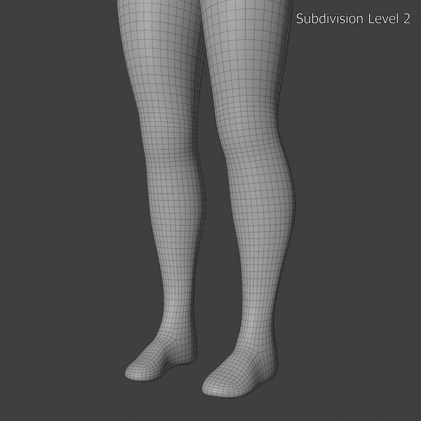 3D female base mesh model - TurboSquid 1684234