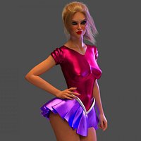 Ice Figure Skater Girl