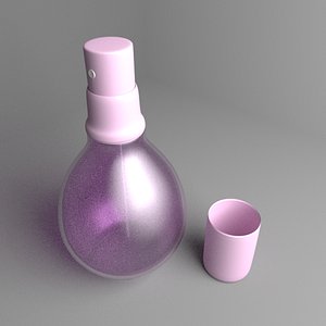 bottle thumb sprayer 4 3D model