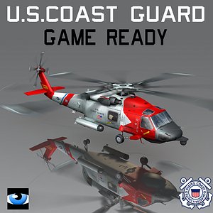 3dsmax coast guard sikorsky
