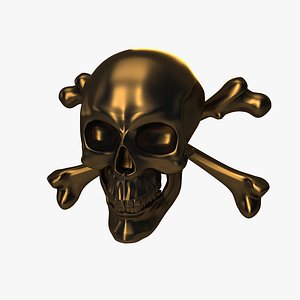 skull bones 3D model