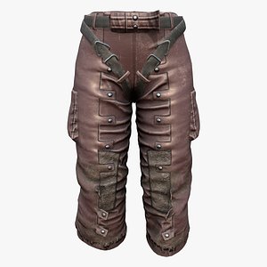 3D Apocalyptic Grunge Urban Cargo Pants