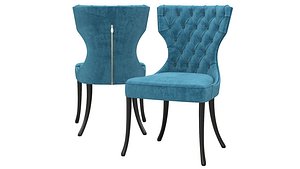 vittoria-frigerio-adda-capitonne-chair 3D model