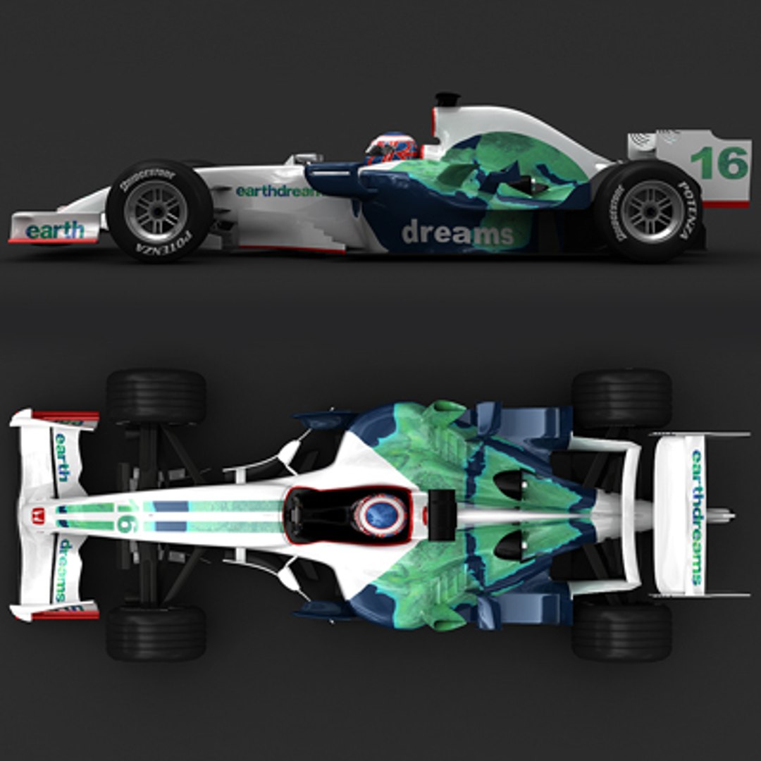 2008 1 honda ra108 3d model