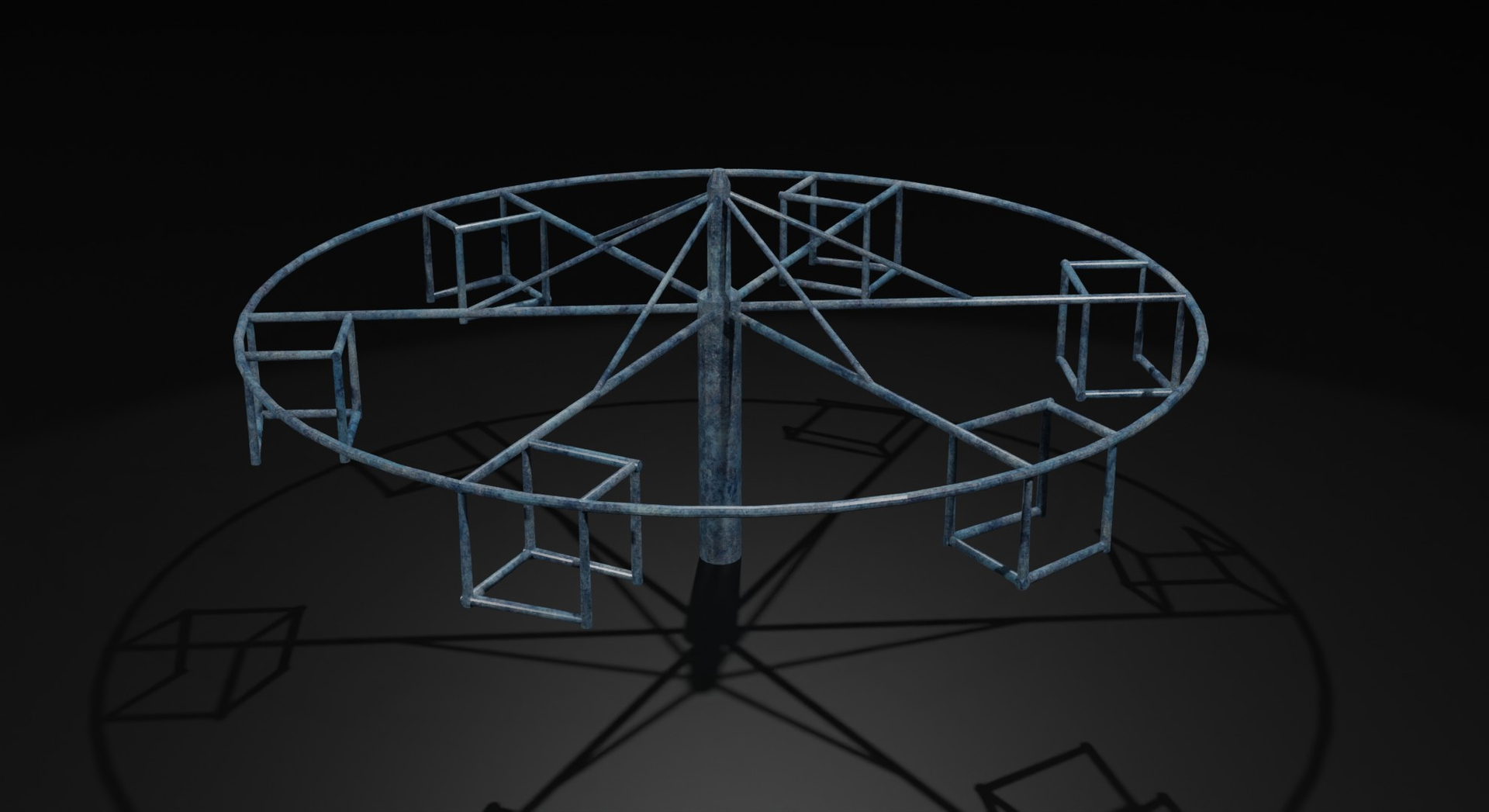 Carousel Model - TurboSquid 1904450