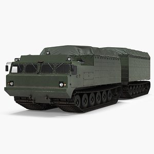 Articulated Tracked Vehicle Vityaz DT 30-ATV 3D Model