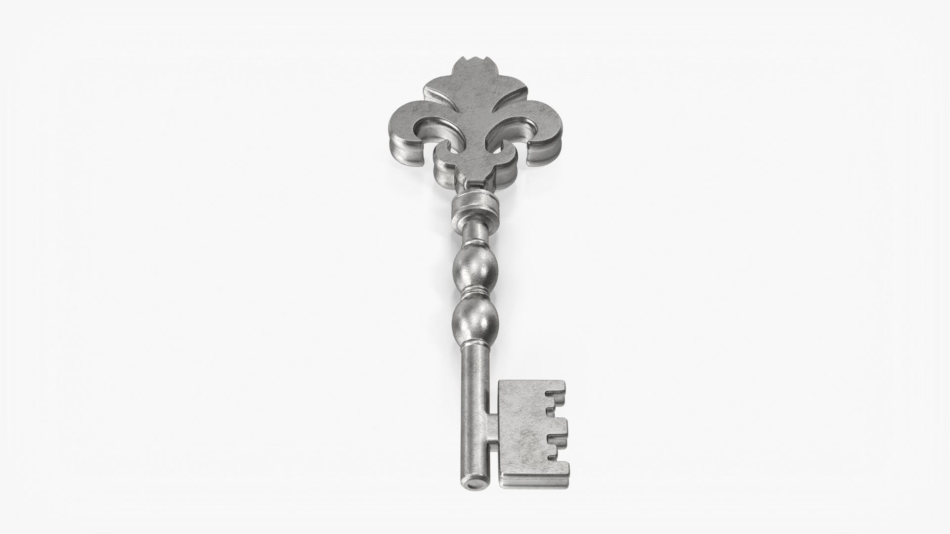 Key Silver 09 3D model - TurboSquid 2005882