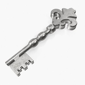 Key Silver 09 3D model