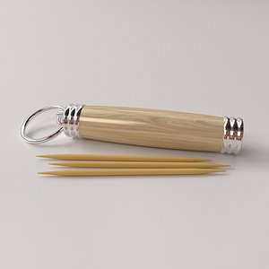 3d model toothpick holder