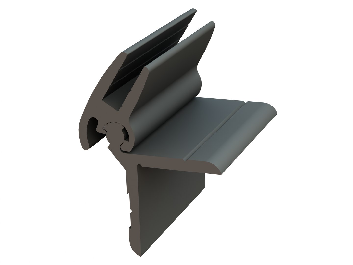 3D Aluminum Snap Fit Hinge Model TurboSquid 2176594