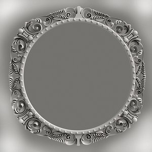 FRAME FOR PAINTING MIRROR FOR CNC MILLING 3D model