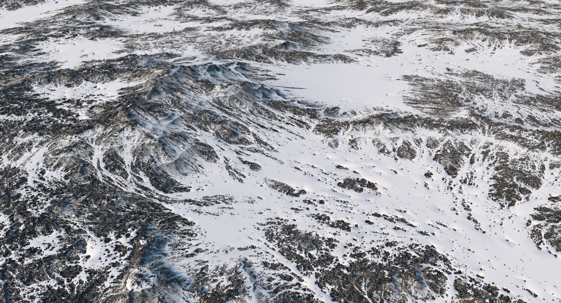 3d Model Arctic Surface
